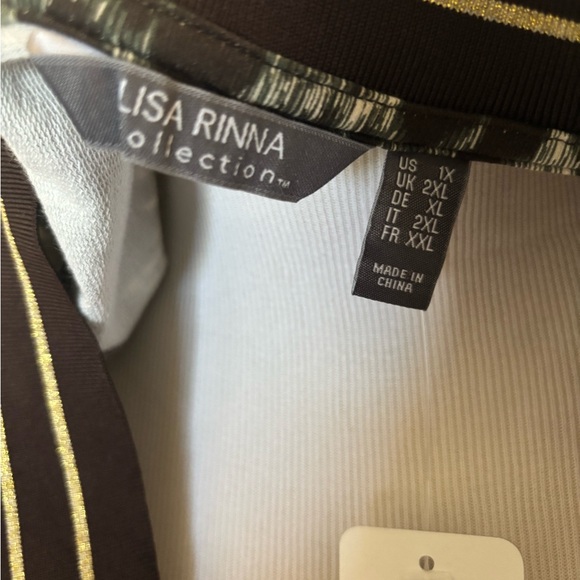 Lisa Rinna Collection Animal Print Bomber Jacket - Picture 6 of 6